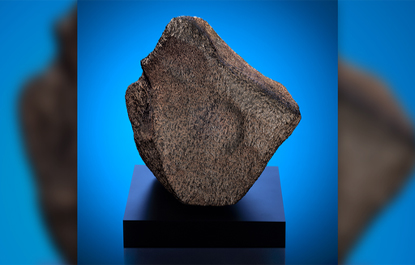 O maior meteorito marciano que já caiu na Terra está em exposição nos EUA