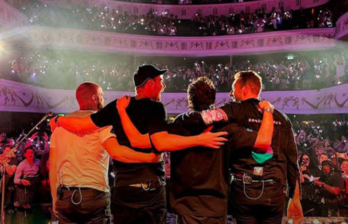 O grupo britânico Coldplay anuncia turnê sustentável em 2022