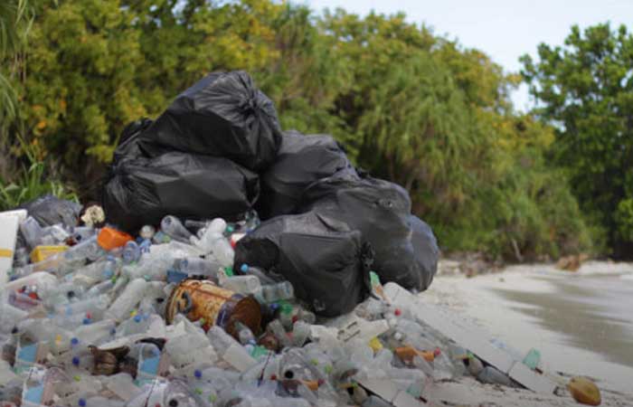 Primeira resolução de ano novo: recolher o lixo que você deixar na praia