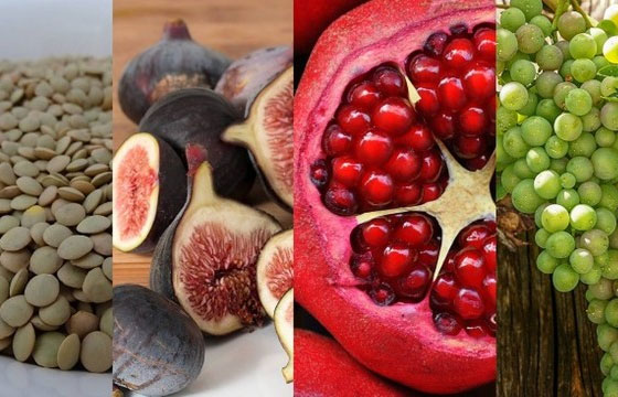 Queridinhos no réveillon, lentilha, figo, romã e uva verde são nutritivos e ótimos para a saúde