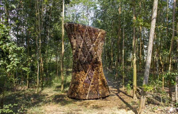 Torre de bambu resfria 6°C sem gastar energia; Saiba como funciona este protótipo!