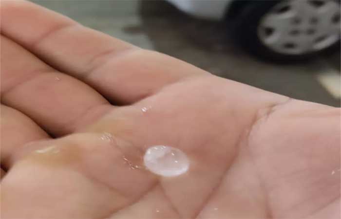 Após 40 anos, Paraíba registra chuva de granizo no Sertão