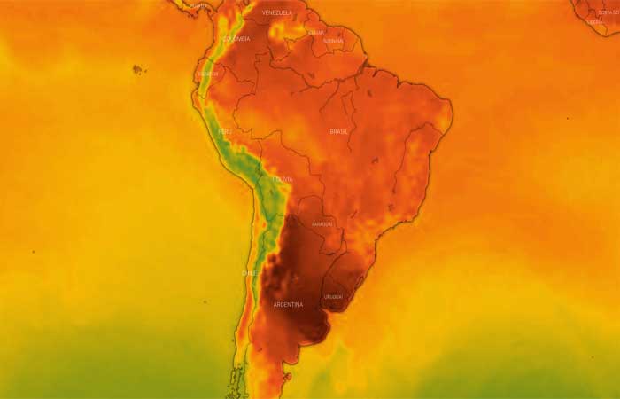 Onda de calor extremo atinge América do Sul. O que acontece com o clima?