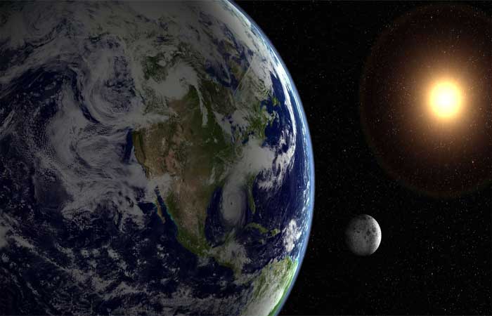 A interação gravitacional entre Terra, Lua e Sol movimenta as placas tectônicas?