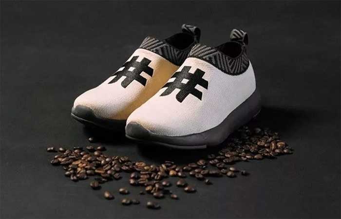 Este sapato impermeável é feito com resíduos de café e plástico reciclado