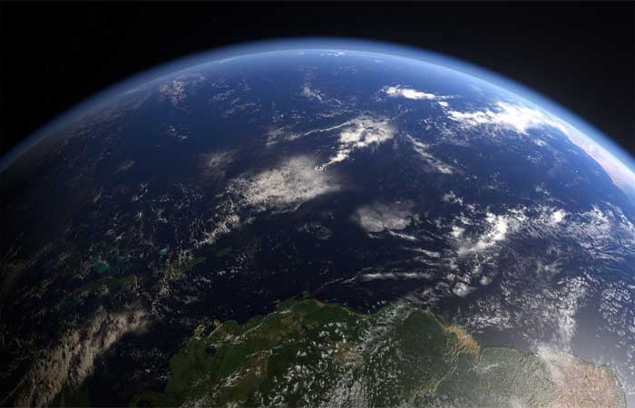 Animação mostra a Terra “expirando” carbono com a passagem das estações do ano