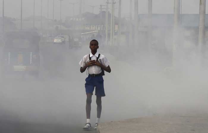 OMS: quase 99% da população mundial respira ar com poluição acima do recomendado