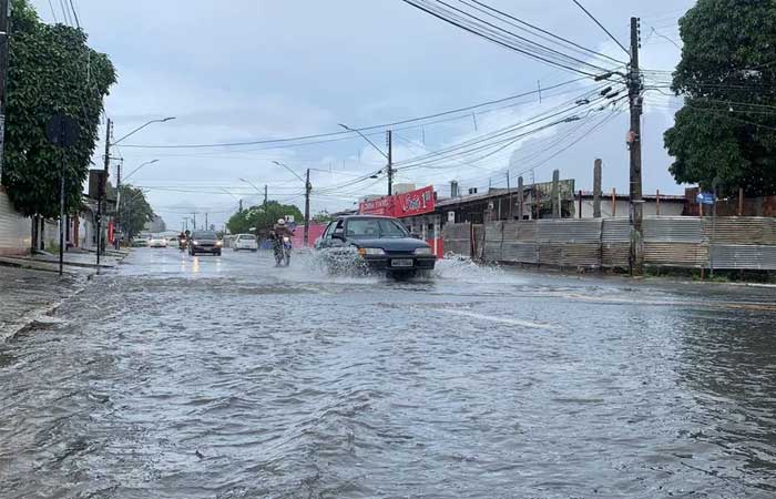 Inmet emite alerta com perigo de acumulado de chuva para João Pessoa e mais 78 cidades