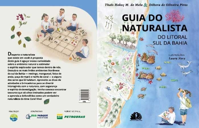 Projeto Coral Vivo lança o ‘Guia do Naturalista do Litoral Sul da Bahia
