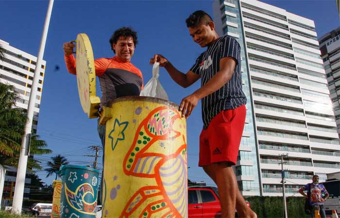 Prefeitura de Fortaleza expande projeto de lixeiras subterrâneas na Capital