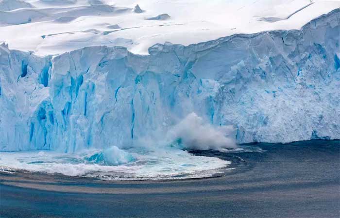 Antártica: um derretimento adicional do gelo da calota pode elevar o nível do mar em até 50 metros