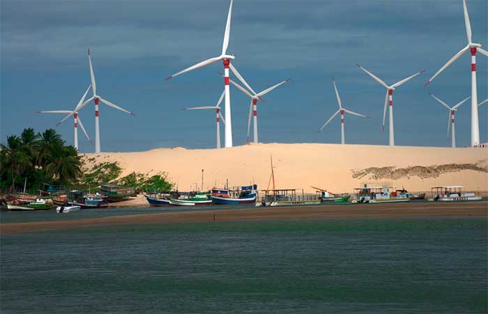 Nordeste é destaque internacional na produção recorde de energia eólica