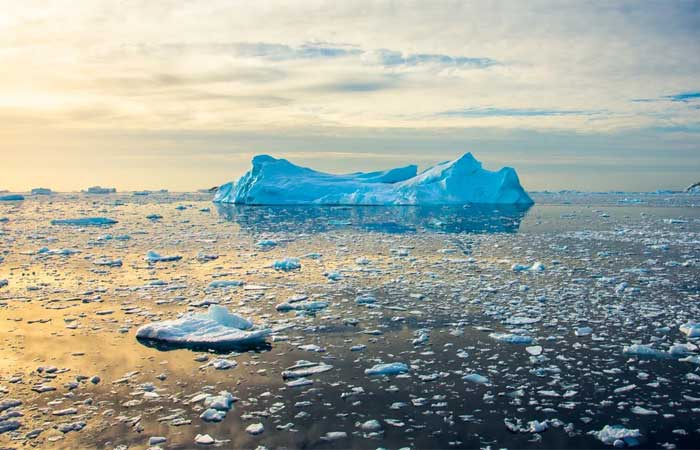 Gelo no mar da Antártida chega ao menor nível registrado