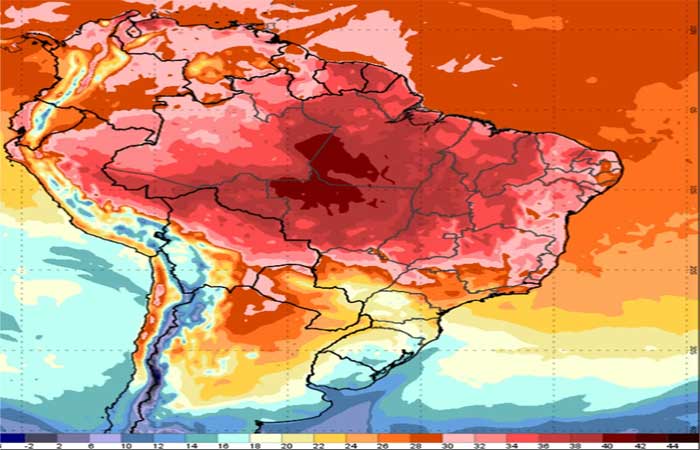 Frio está com os dias contados: massa de ar quente vai fazer subir temperaturas em todo o Brasil