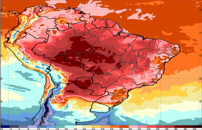 Brasil enfrenta onda de calor e pode ter recordes de temperatura em pleno inverno; previsão vai até 40°C