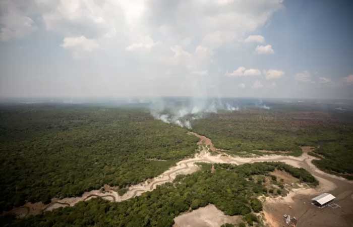 A combinação climática que está secando os rios da Amazônia