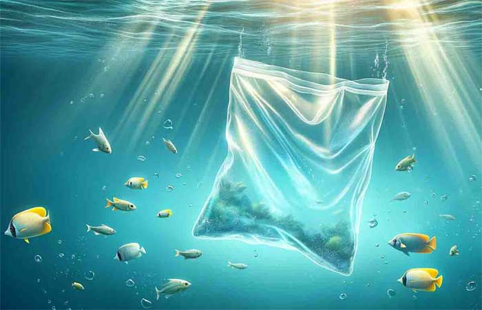 O revolucionário plástico biodegradável capaz de autocurar e nutrir a vida marinha