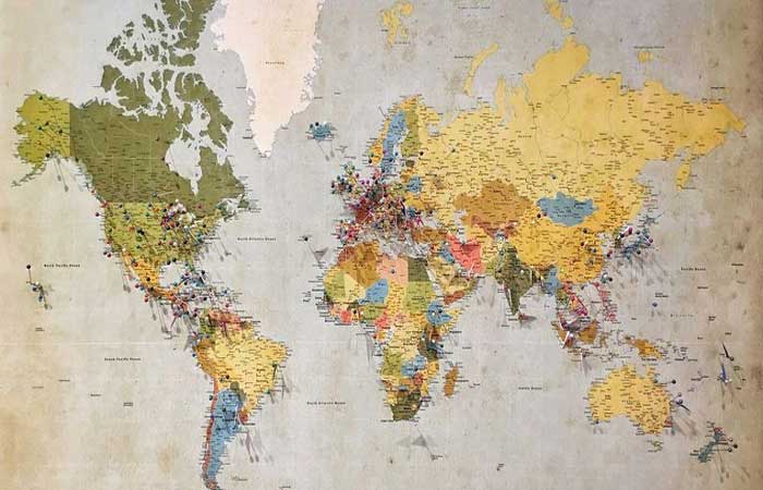 Este é o mapa plano mais confiável da Terra