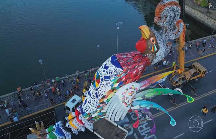Um dos maiores símbolos do carnaval pernambucano já está pronto para a folia