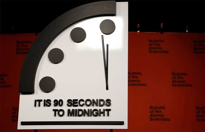 O que é o relógio do Juízo Final, que aponta ‘fim do mundo’ a 90 segundos