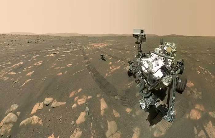 Além das ‘aranhas’, sondas em Marte já revelaram dunas, papel alumínio, matéria orgânica, lago e até uma porta