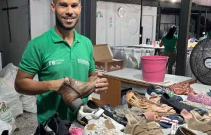Projeto Repense Reuse transforma calçados usados em novas peças sustentáveis