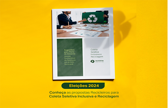 Recicleiros Lança Guia Prático para candidatos às eleições 2024 incorporarem em seus planos de governo