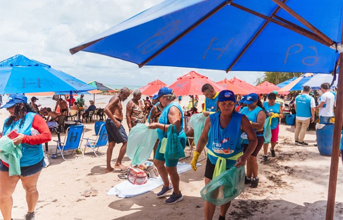 João Pessoa, Cabedelo e Rio Tinto recebem ações do projeto Praia Limpa neste fim de semana