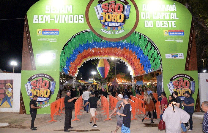 Arraiá da Capital do Oeste une festa, sustentabilidade e inclusão social no São João de Barreiras