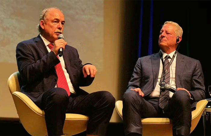 Clima é maior desafio que humanidade já enfrentou, diz Al Gore
