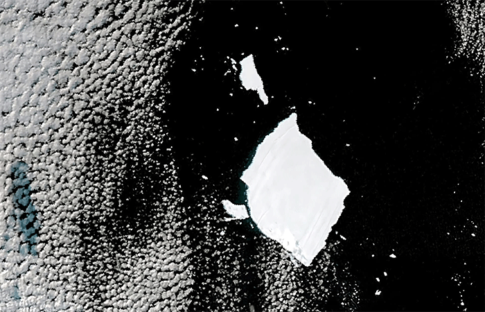 Maior iceberg do mundo está em contagem regressiva para o fim