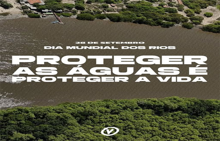 No Dia Mundial dos Rios, reforçamos: proteger a água é proteger a vida!
