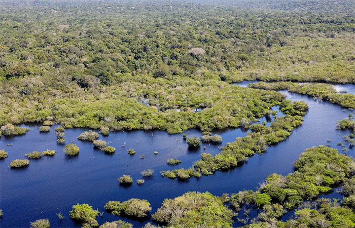 Boleto gigante na Paulista cobra países ricos sobre dívida com o clima