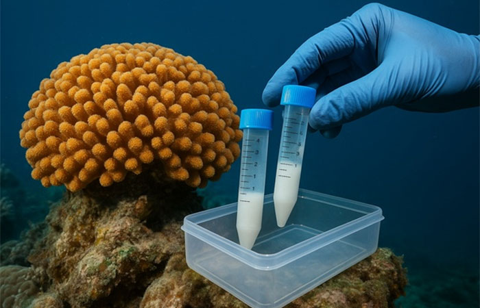 Brasil cria o primeiro banco de sêmen de corais do Atlântico Sul