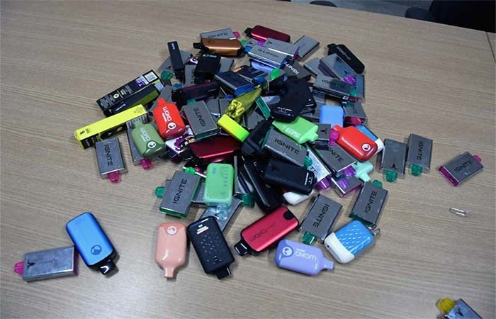Combate ao fumo: Agevisa apreende cigarros eletrônicos