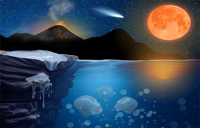 Vida pode ter emergido em géis da Terra primitiva