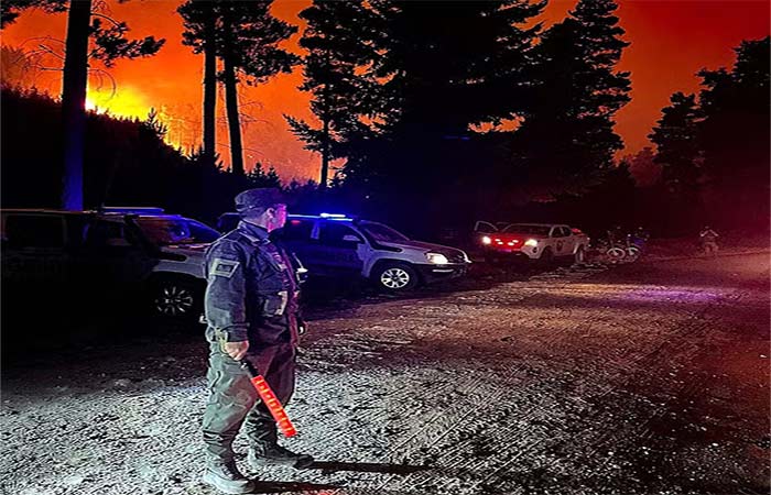 Qual o tamanho da área devastada por incêndios na Patagônia argentina esta semana