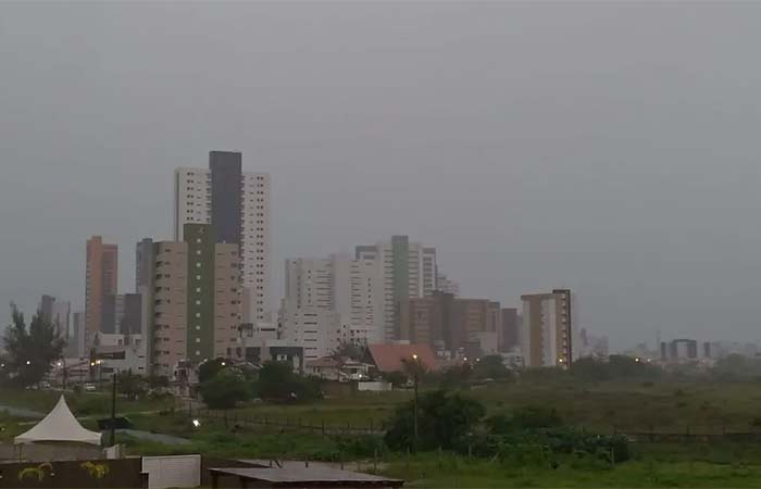 Inmet emite alerta de chuvas intensas para mais de 100 municípios da Paraíba