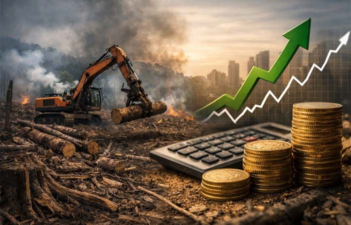 Quando a destruição vira riqueza