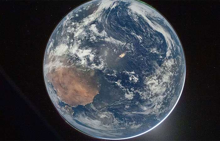 “Olá, mundo!” Veja as primeiras fotos da Terra feitas pela missão Artemis 2 a caminho da Lua