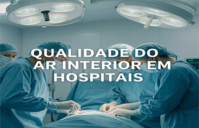 Ar inadequado em hospitais aumenta risco de infecções e pode comprometer recuperação de pacientes