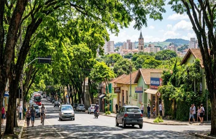 A Cidade das Árvores: sediou a primeira festa ecológica do Brasil em 1902 e deu origem ao Dia da Árvore e agora é a cidade certa para se viver com qualidade de vida