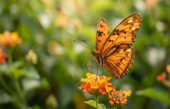 Quem vê borboletas pousando nas flores todos os dias talvez esteja recebendo um dos sinais mais bonitos da natureza