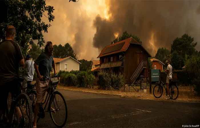 França e Espanha têm mais de 200 mil evacuados por queimadas