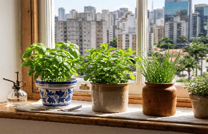 Horta Doméstica: Como Cultivar Alimentos em Pequenos Espaços
