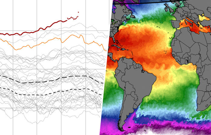 Especialistas começam a ficar preocupados: “É provável que tenhamos registrado a temperatura mais alta do mar em 125.000 anos”