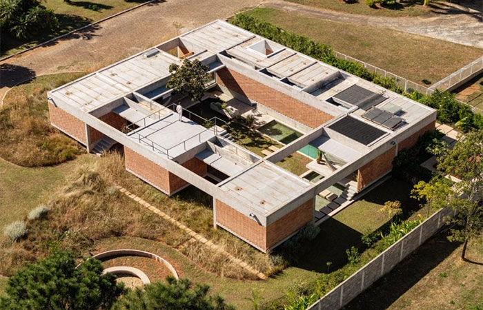 Ventilação natural orienta projeto de casa em Brasília