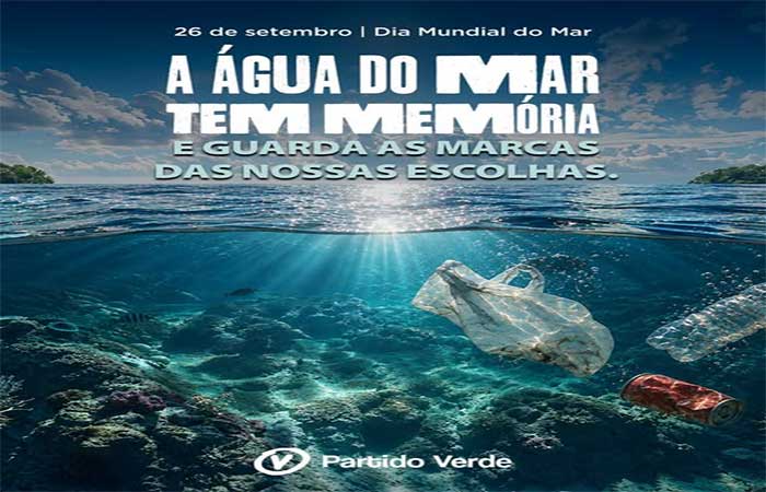 A água do mar tem memória eguarda as marcas das nossas escolhas