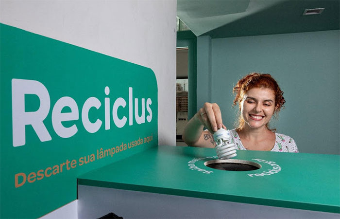 Reciclus destina mais de 4 milhões de lâmpadas entre janeiro e agosto e reforça importância do descarte correto na transição para LED
