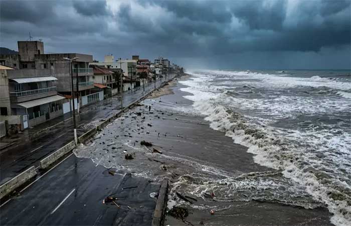 O que é o tsunami meteorológico que atingiu cidades do Sul do Brasil